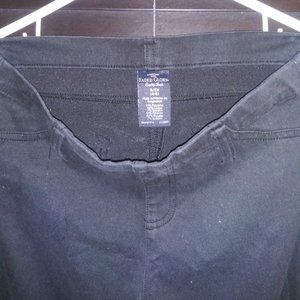 Faded glory black stretch jeans